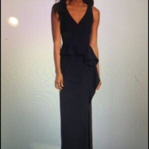 Vince Camuto Size 10 Navy full length dress